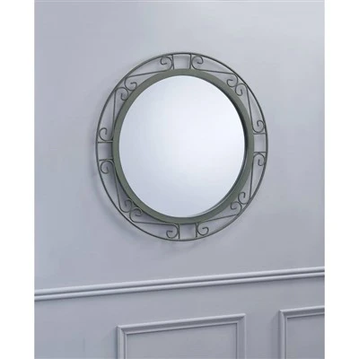 Espelho de quarto circular